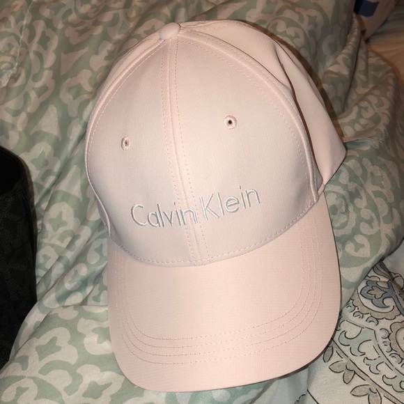 Calvin Klein Accessories - Calvin Klein hat blush pink